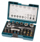 Sukimo antgalių komplektas Makita B-54081, 21 vnt