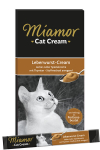 Miamor skystas kačių skanėstas su kepenėlėmis Leberwurst-Cream, 6x15 g
