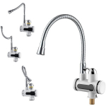 Momentinis vandens &scaron;ildytuvas su lankstomu čiaupu "Tavalax Flexible Led"