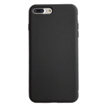 Telefono dėklas Liquid Silicone 1.5 mm, skirtas Apple iPhone 7/8/SE2, juodas