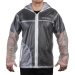 Lietpaltis motociklininkui W-TEC Lighty - Transparent XS