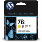 hp originalus ra&scaron;alas 3ed69a, hp 712, geltonas, 29 ml, hp designjet studio, t210, t230, t250, t630, t650