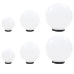 LED lempų rinkinys, 6 dalių, 20, 30, 40 cm