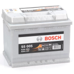 Akumuliatorius Bosch 63Ah 610A S5005