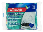 VILEDA kempinė tefloniniams pavir&scaron;iams "PURActive", 2 vnt.