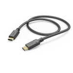 Hama Hama 00201591 įkrovimo laidas, USB-C - USB-C 1,5 m, juodas