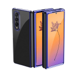 Plating Case skirtas Samsung Galaxy Z Fold 4, mėlyna