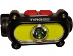 Tiross TS1963 led žibintuvėlis ant galvos įkraunamas XPE 120lm + COB 200lm, 18650 1200mAh