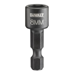 Dewalt 8mm magnetinis antgalis su 1/4" &scaron;e&scaron;iakampiu kotu