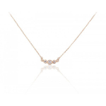 Auksinis vėrinys i&scaron; raudono Diamond Sky Juno VII, 585 prabos aukso 4752263032392
