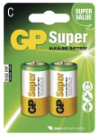 Baterijos GP Super Alkaline, C (LR14), 2vnt.