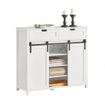 Komoda Aatrium SoBuy FSB74-W, balta