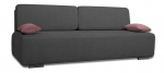 Sofa - lova Ovals Tamsiai pilka