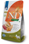 Farmina N&D Citrouille Sans Grains Chien Canard & Cantaloupe Mini su antiena, saldžiomis bulvėmis ir moliūgu, 2kg, Native