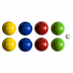 Mediniai žaidimo kamuoliukai 8 vnt. - Boule, Boule, Petanque LONDERO 100 mm