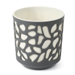 Plastikinis vazonas Duet, 19.5x20 cm