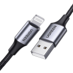 Ugreen Kabelis Lightning į USB 2.4A US199, 1m