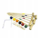 Kroketo rinkinys MASTER, 6 asmenims