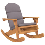 Supama adirondack kėdė vidaXL , ruda