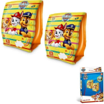 Plaukimo rankovės Paw Patrol, 15x23 cm, oranžinės