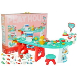 Žaislinis daktaro rinkinys su stalu Lean Toys