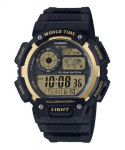 Vyri&scaron;kas laikrodis Casio su juodu dirželiu