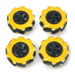 Ratų komplektas DFRobot FIT0654-1 Mecanum