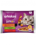 Whiskas su jautiena ir vi&scaron;tiena, 52x85 g