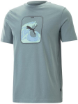 Puma mar&scaron;kinėliai vyrams Graphics Wave Tee 674483 84, žali