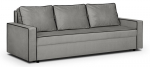 Trivietė sofa Midi, &scaron;viesiai pilka