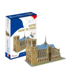 3D dėlionė su Notre Dame katedra CubicFun, 53 d.
