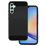 Galinis dėklas CARBON, skirtas Samsung Galaxy A34 5G Black