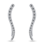 Auskarai moterims Brilio Silver SBS1447