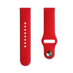 Evelatus Universal 22mm Silicone Loop Red