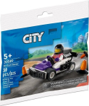LEGO&reg; Greitaeigis lenktyninis kartingas 30589, 39 dalių