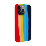 Evelatus silikoninis dėklas Apple iPhone 14 Pro Max Multi-Colored Rainbow