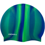 Plaukimo kepuraitė Crowell Multi Flame, žalia