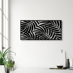 Sienų dekoracija Decorative Panel 4 - Black, 1 vnt.