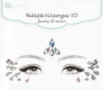 Veido lipdukai - kristalai 3D Magical Fairy
