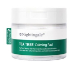 Raminamieji padeliai veidui Nightingale Tea Tree Calming Pad, 60 vnt.