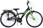 Miesto dviratis Volare Thombike, 24 colių, 3 pavaros, juodas - žalias