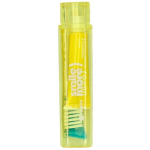Dantų pastos rinkinys Hiskin Smile More Mango 4 ml + kelioninis dantų &scaron;epetėlis su gaiviu skoniu, kompakti&scaron;kas, tinkamas kelionėms