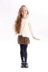 Vaiki&scaron;kos medvilninės pėdkelnės ENJOY COTTON 180 den Giulia, spalva navy