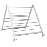 vidaXL Skalbinių džiovykla voniai, prailginama nuo 53&ndash;90cm, aliuminis