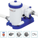 Baseino siurblys su filtru Bestway Flowclear, 1 vnt.