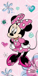 Disney rank&scaron;luostis Minnie Pink Bow 02, 70x140 cm