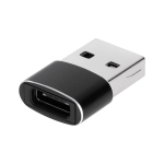 Adapteris USB - USB C, juodas