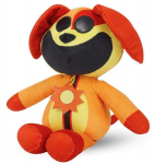 Pliu&scaron;inis žaislas oranžinis &scaron;uo DogDay Smiling Critters, 30cm