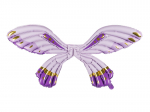 Folinis balionas "Drugelio sparnai" violetinis 97*70cm