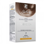 Ilgalaikiai plaukų dažai BioNike SHINE ON spalva BLOND 7, vienas komplektas